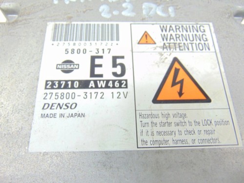 KOMPUTER STEROWNIK SILNIKA NISSAN PRIMERA P12 23710 AW462