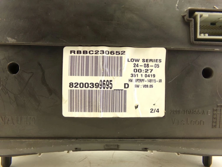 LICZNIK RENAULT MEGANE II (2002-2005) 1.5 DCI 8200399695 D