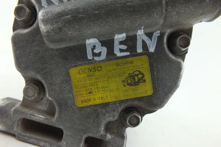 SPRĘŻARKA KLIMATYZACJI FORD KA II(2008-2016) 1.2 MPI 69 KM BRAK