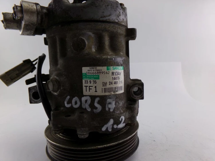 SPRĘŻARKA KLIMATYZACJI OPEL CORSA C 1.2 BENZ 24461719