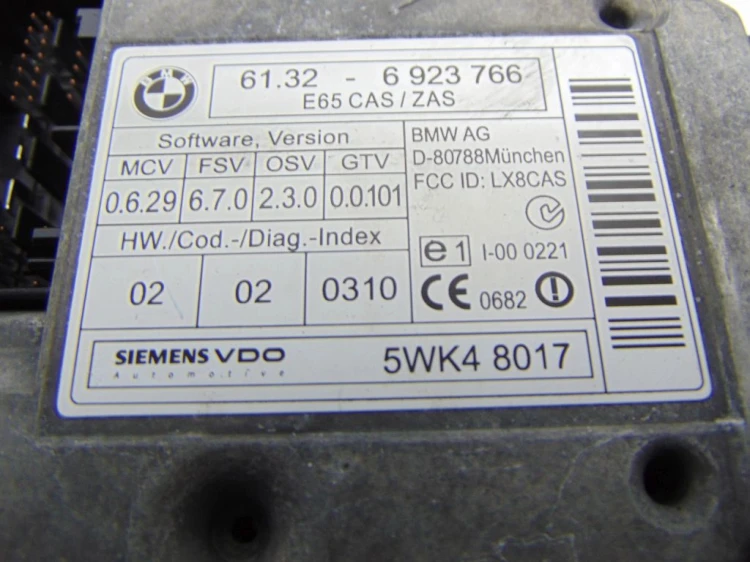 STACYJKA BMW E65 (2001-2005) 4.4 V8 N62B44A 333KM 6932766