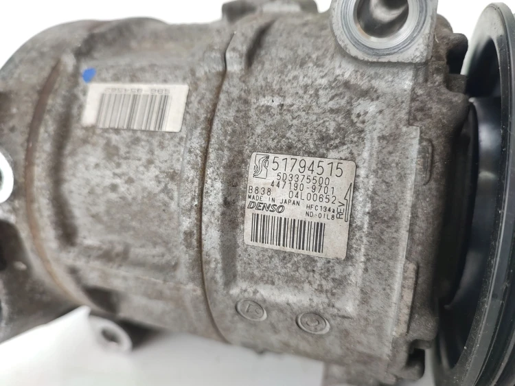 SPRĘŻARKA KLIMATYZACJI ALFA ROMEO MITO (2008-2013) 1.4 T-JET 120KM 51794515