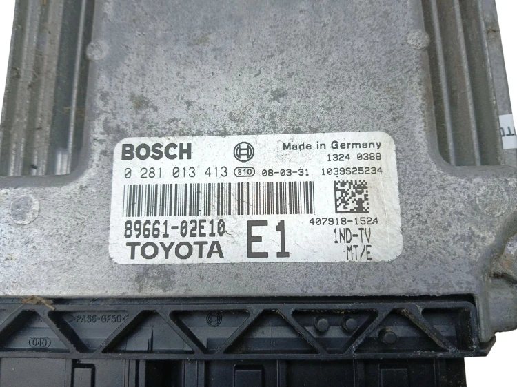 KOMPUTER STEROWNIK SILNIKA TOYOTA AURIS I E15 (2006-2009) 1.4 D4D 90KM 8966