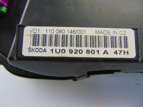 LICZNIK SKODA OCTAVIA I 1.6 mpi 1U0920801A