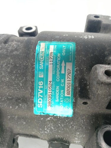 SPRĘŻARKA KLIMATYZACJI DACIA LOGAN I (2004-2008) 1.4 8V 75KM 8200117767