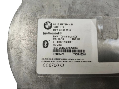 MODUŁ BLUETOOTH BMW X3 E83 LIFT (2006-2010) 2.0 D 177KM 9207074