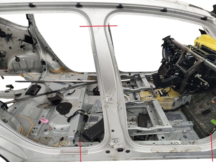 PRÓG PRAWY SŁUPEK ŚRODKOWY RENAULT ESPACE V (2014-2019) 1.6 DCI 130KM