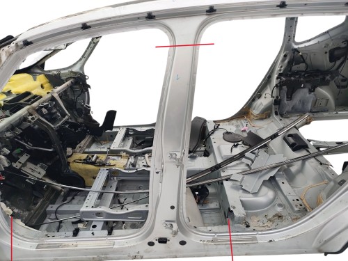 PRÓG LEWY SŁUPEK ŚRODKOWY RENAULT ESPACE V (2014-2019) 1.6 DCI 130KM