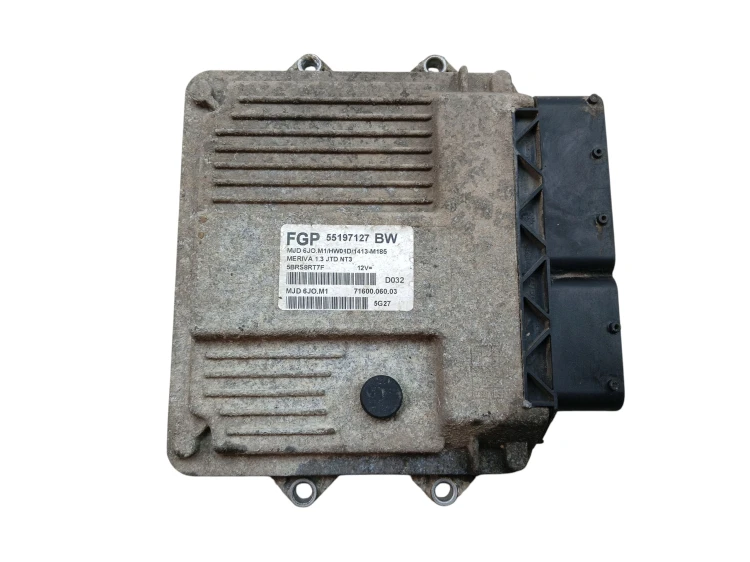 KOMPUTER STEROWNIK SILNIKA OPEL MERIVA A (2003-2005) 1.3 CDTI 69KM 55197127