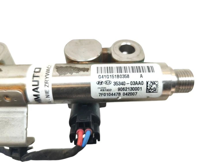 LISTWA WTRYSKOWA HYUNDAI I30 III (2016-2018) 1.4 T-GDI 140KM 35340-03AA0 35