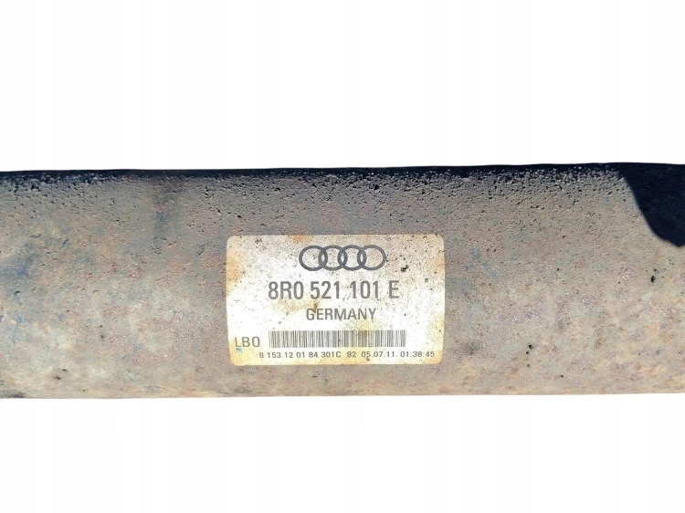 WAŁ NAPĘDOWY AUDI Q5 8R (2008-2012) 2.0 TDI 170KM 8R0521101E
