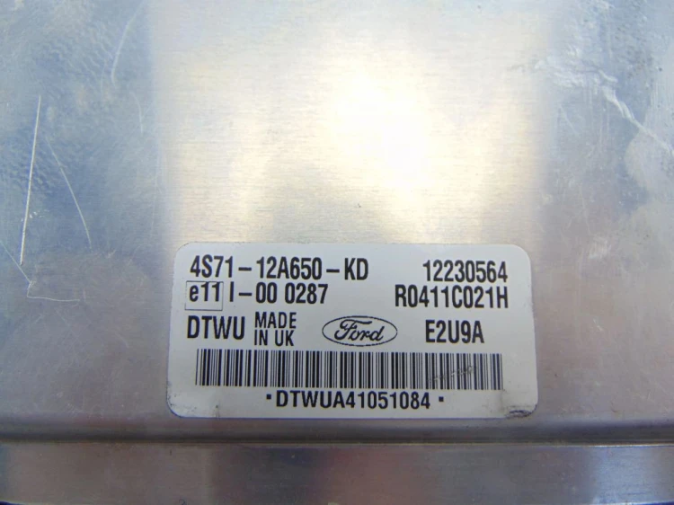 KOMPUTER STEROWNIK SILNIKA FORD MONDEO MK3 (2001-2007) 4S71-12A650-KD
