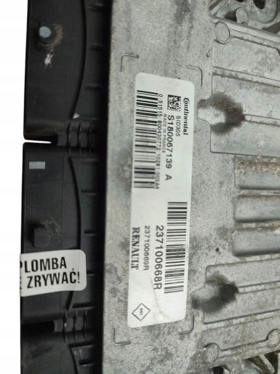 KOMPUTER STEROWNIK SILNIKA RENAULT SCENIC III (2009-2013) 237100668R