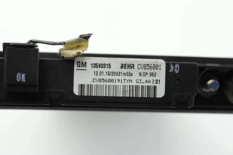 NAGRZEWNICA ELEKTRYCZNA OPEL ASTRA J LIFT (2012-2015) 1.6 CDTI 13590315