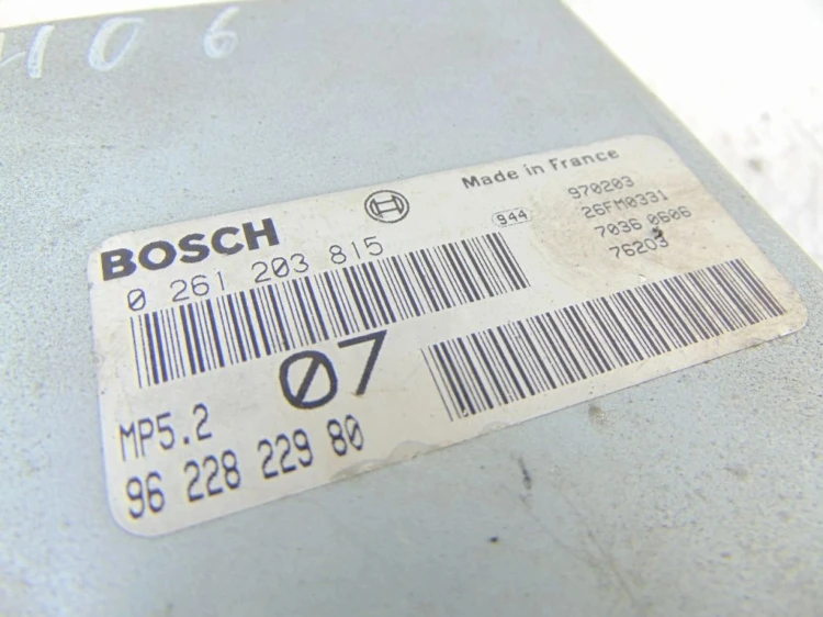 KOMPUTER STEROWNIK SILNIKA PEUGEOT 406 LIFT (1999-2004) 2.0 16V 9622822980