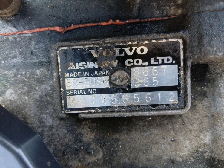 SKRZYNIA BIEGÓW AUTOMAT VOLVO S80 I (1998-2004) 2.4D D5 163KM 8667365