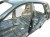 PRÓG LEWY SŁUPEK ŚRODKOWY MG ZS I EV LIFT (2021-) TZ204XS1152 156KM