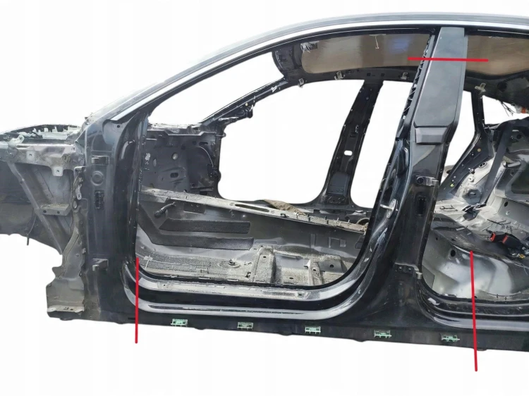 PRÓG LEWY SŁUPEK ŚRODKOWY AUDI A5 F5 (2016-2019) 2.0 TDI 190KM