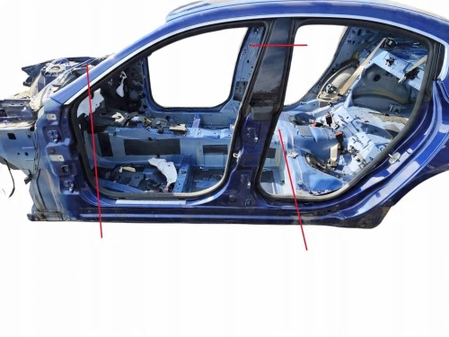 PRÓG LEWY SŁUPEK ŚRODKOWY MASERATI GHIBLI III (2013-2017) 3.0 V6 330KM
