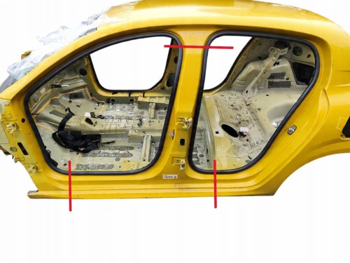PRÓG LEWY SŁUPEK ŚRODKOWY PEUGEOT 208 II (2019-2023) 1.2 PureTech 75KM