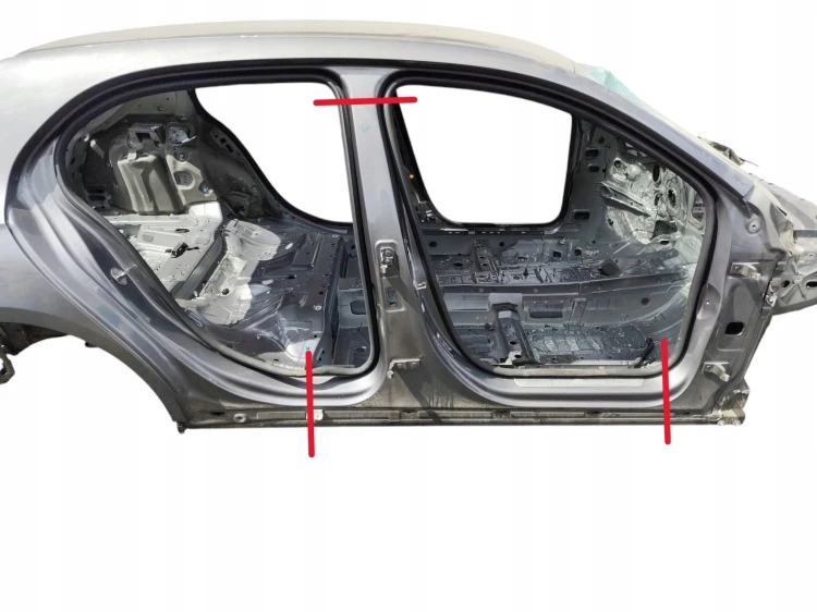 PRÓG PRAWY SŁUPEK ŚRODKOWY MERCEDES A W177 (2018-2022) 1.3 CGI 136KM