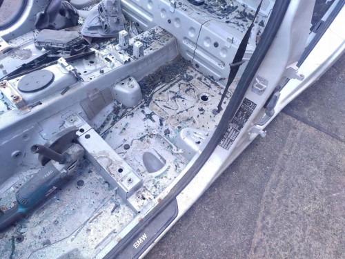 PRÓG LEWY SŁUPEK ŚRODKOWY BMW X3 F25 (2010-2014) 2.0 D 184KM