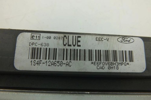 KOMPUTER STEROWNIK SILNIKA FORD FOCUS MK1 1.8 TDCI 1S4F-12A650-AC