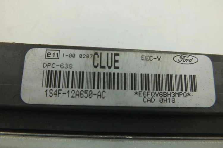KOMPUTER STEROWNIK SILNIKA FORD FOCUS MK1 1.8 TDCI 1S4F-12A650-AC