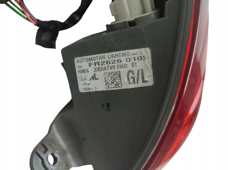 LAMPA LEWY TYŁ HONDA CIVIC IX (2011-2013) 1.8 I-VTEC 141KM 3355ATV0E002