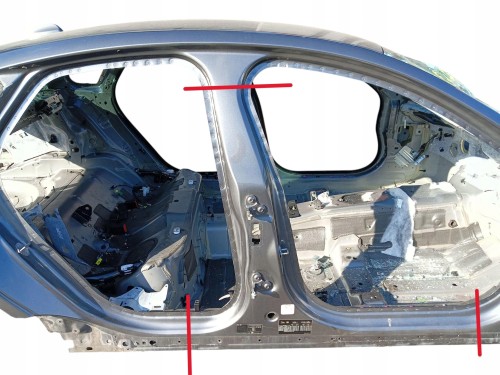 PRÓG PRAWY SŁUPEK B ŚRODKOWY JAGUAR XF II X260 SEDAN LAK: LKH