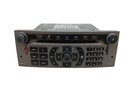 RADIO NAWIGACJA GPS PEUGEOT 407 (2004-2008) 2.0 HDI 136KM 96601833YW