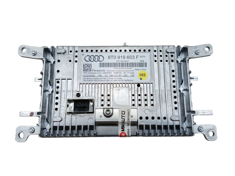 WYŚWIETLACZ AUDI Q5 8R (2008-2012) 2.0 TDI 143KM 8T0919603F