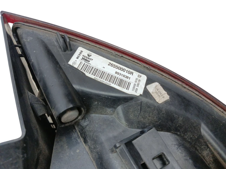 LAMPA PRAWY TYŁ RENAULT MEGANE III (2008-2011) 1.6 16V 110KM 265500010R