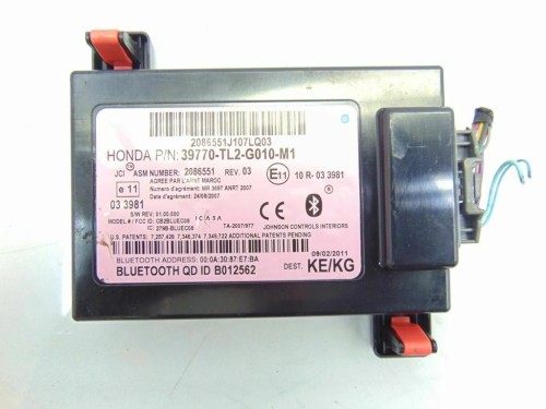 MODUŁ BLUETOOTH HONDA ACCORD VIII LIFT (2011-2015) 2.2 I-DTEC 39770-TL2-G01
