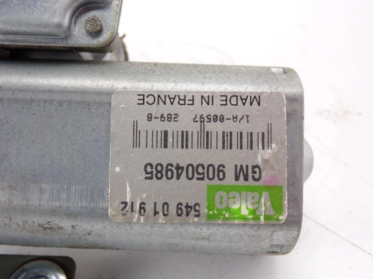 MECHANIZM WYCIERACZKI TYŁ OPEL VECTRA B LIFT 1.8 16V 90504985