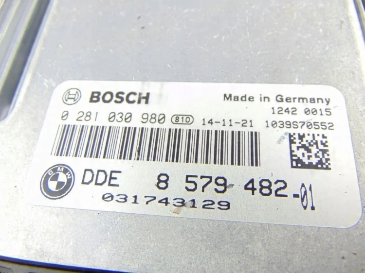 KOMPUTER STEROWNIK SILNIKA BMW F20 (2011-2015) 1.6D (N47D16U) 116KM 8579482