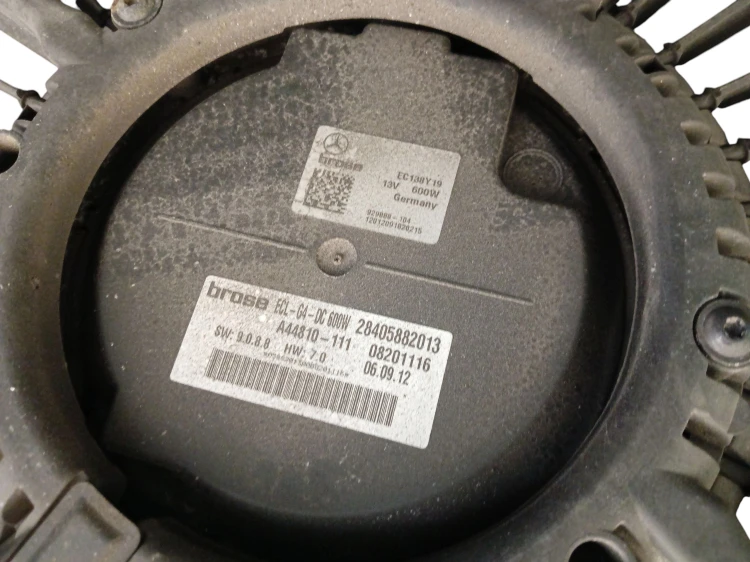WENTYLATOR CHŁODNICY MERCEDES ML W166 (2011-2015) 2.2 BlueTEC 204KM A099906
