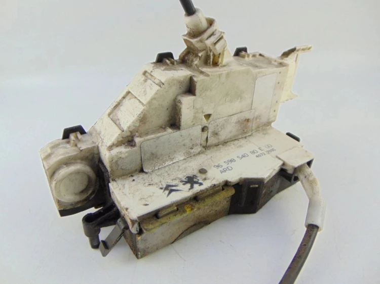 ZAMEK DRZWI PRAWY TYŁ PEUGEOT 407 (2004-2008) 2.0 HDI 9659854080E