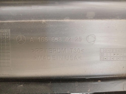 LISTWA PROGOWA PRAWA MERCEDES ML W166 (2011-2015) 2.2 BlueTEC 204KM A166698