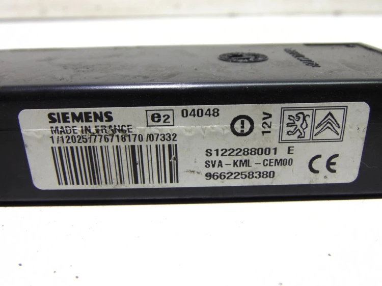 MODUŁ BLUETOOTH CITROEN C4 I (2004-2008) 9662258380
