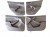 FOTELE FOTEL KANPA BOCZKI KOMPLET FORD FOCUS MK3 III HB ST-LINE UK ANGLIK