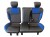 FOTELE FOTEL KANPA BOCZKI KOMPLET FORD FOCUS MK3 III HB ST-LINE UK ANGLIK