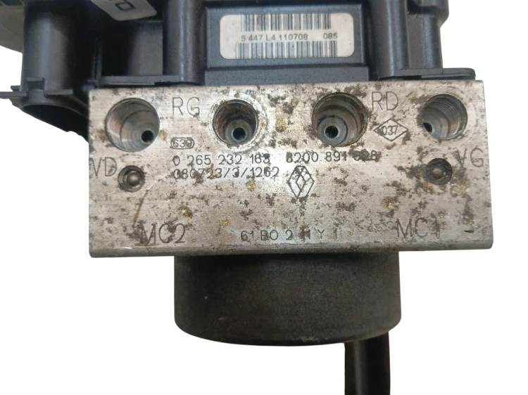 POMPA ABS RENAULT KANGOO II (2007-2013) 1.5 DCI 86KM 8200891628 0265232163