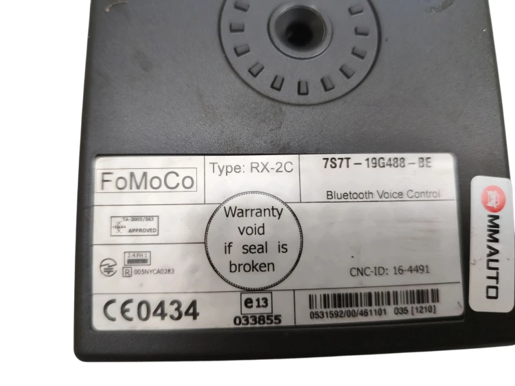 MODUŁ BLUETOOTH FORD MONDEO MK4 (2007-2010) 2.0 16V 145KM 7S7T-19G488-BE
