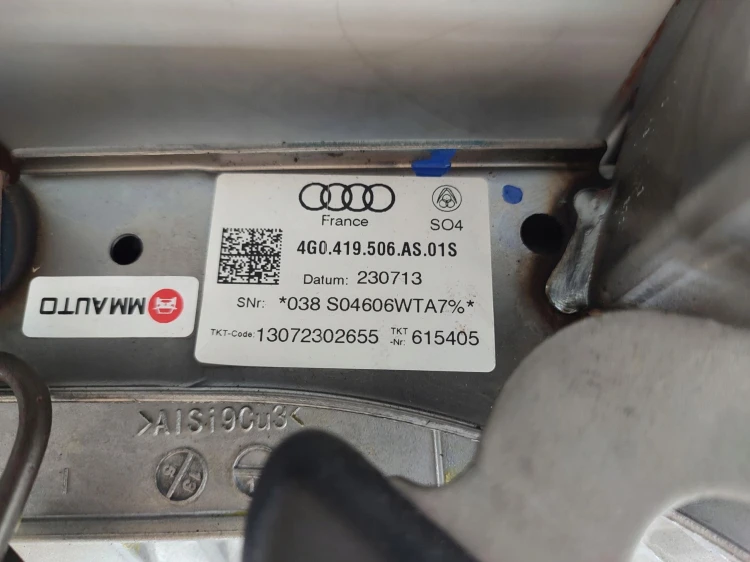 KOLUMNA KIEROWNICZA AUDI A7 4G (2010-2014) 3.0 TDI 245KM 4G0419506AS