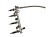 LISTWA WTRYSKOWA MERCEDES C W204 (2007-2011) 1.6 KOMPRESSOR 156KM A27207800