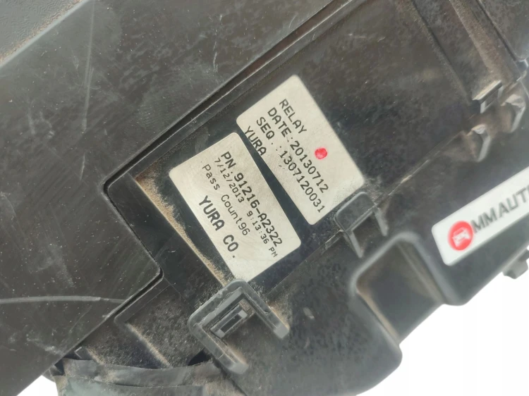 SKRZYNKA BEZPIECZNIKÓW KIA CEED II (2012-2015) 1.6 CRDI 128KM 91216-A2322