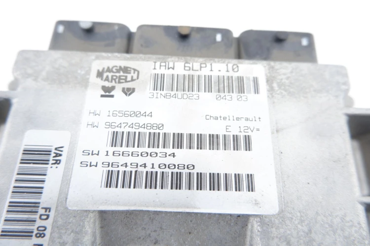 ZESTAW STARTOWY CITROEN C5 I (2001-2004) 2.0 16V 9649410080
