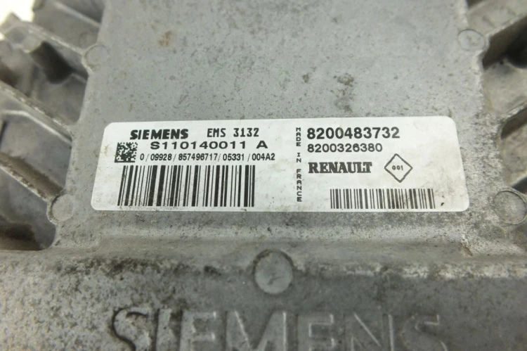 KOMPUTER STEROWNIK SILNIKA DACIA LOGAN MCV 1.6 8V 8200483732