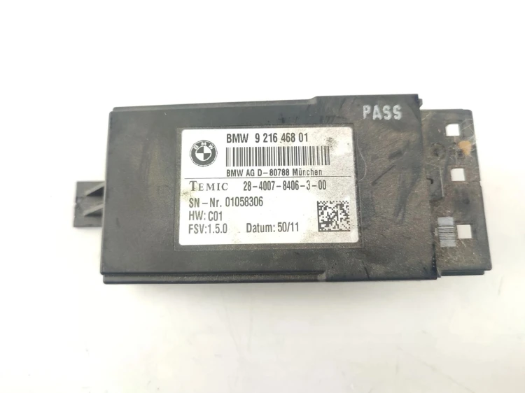 MODUŁ FOTELA BMW F10 (2010-2013) 2.0 D 184KM 921646801